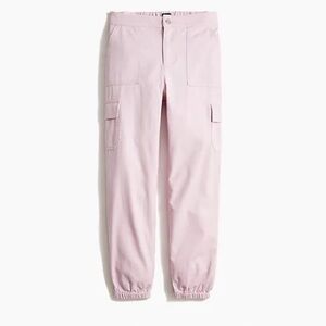 J. Crew Utility Cargo Pant Jogger Pink‎ Size 8